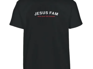The Jesus Fam T-Shirt | Kids Unisex – Black Edition